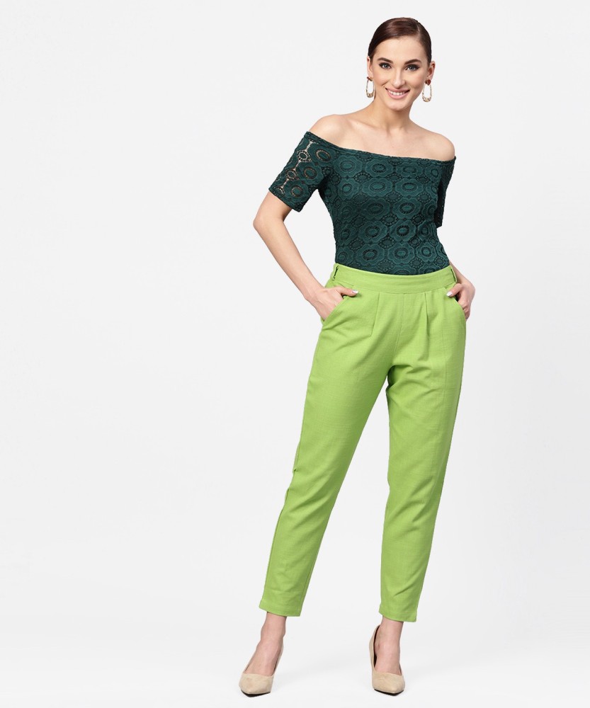 10 Different Shades of Green Trousers for Men and Women