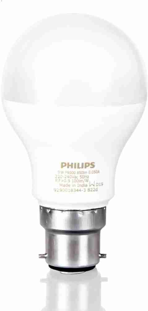 PHILIPS 9 W Round B22 LED Bulb