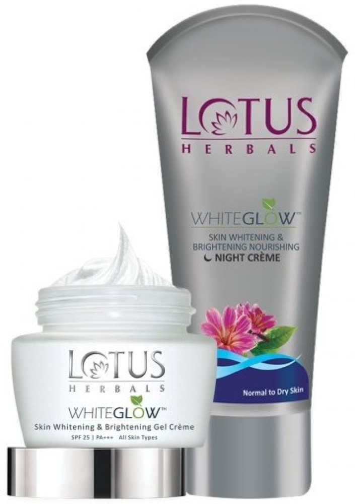 Lotus day deals and night cream