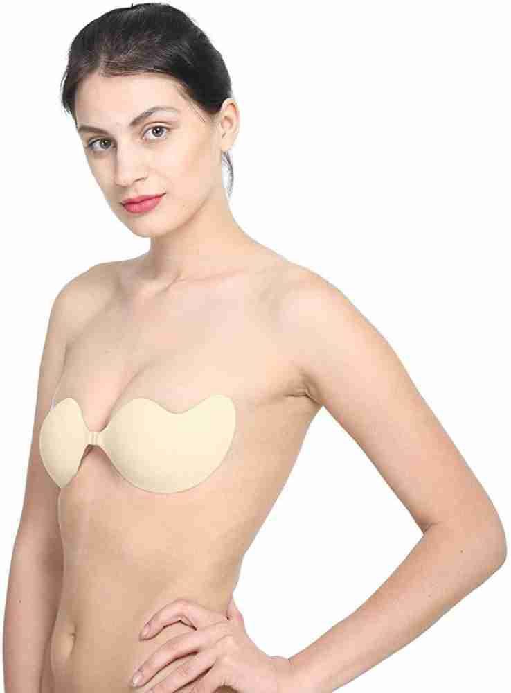 Wonder World by Antibacterial Fabric™ ® Wire Free Strapless Backless Bra  Women Stick-on Heavily Padded Bra - Buy Wonder World by Antibacterial  Fabric™ ® Wire Free Strapless Backless Bra Women Stick-on Heavily