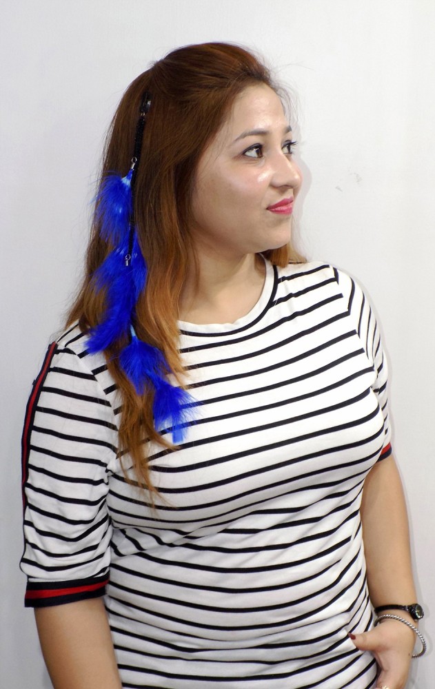 Sajiri ponytail clip hair extension easy to wear : : Beauty