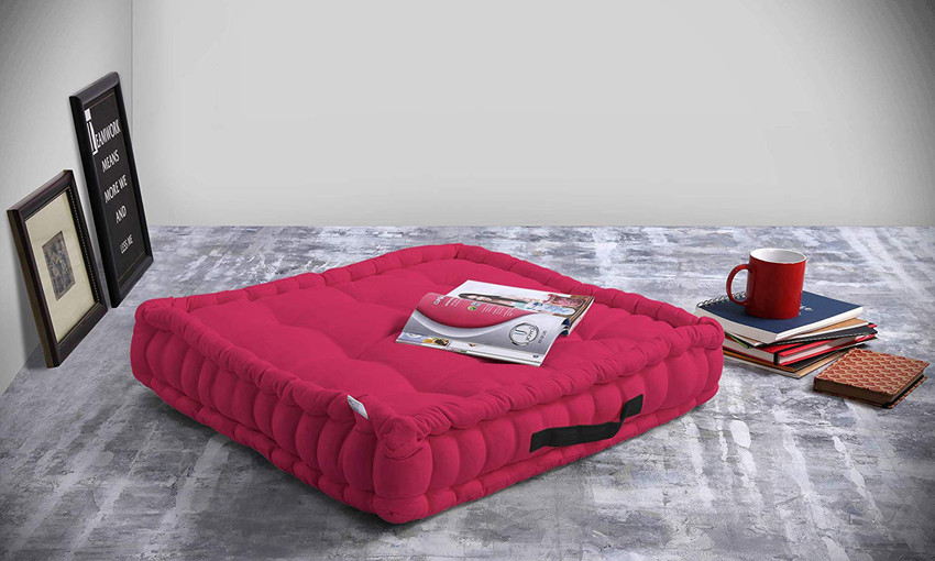 Encasa Homes Cotton Plain Square Floor Cushion Pack of 1 Buy Encasa Homes Cotton Plain Square Floor Cushion Pack of 1 Online at Best Price in India Flipkart