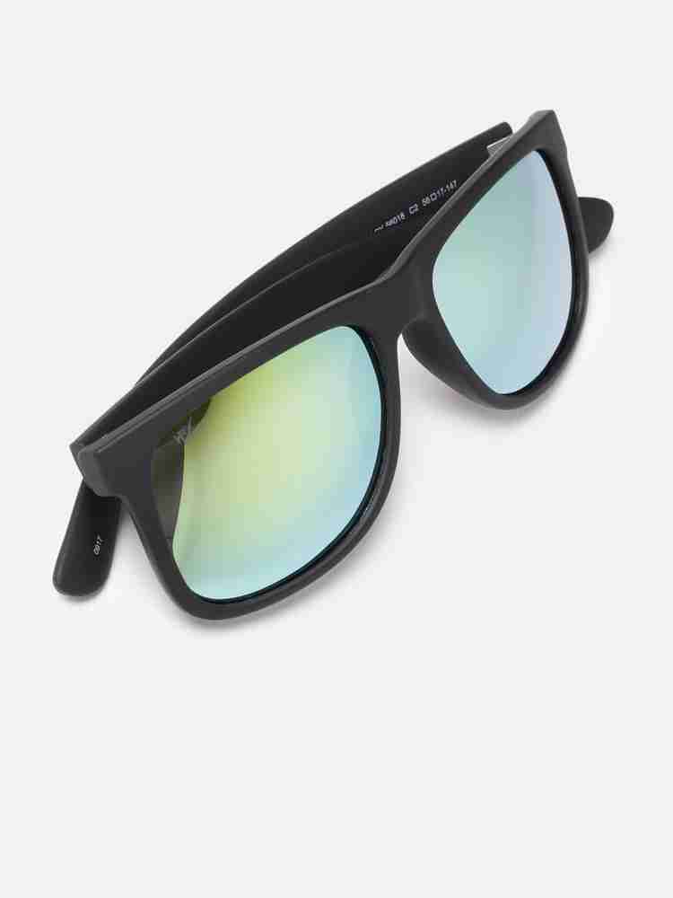 Buy HRX by Hrithik Roshan Wayfarer Sunglasses Blue For Men Online