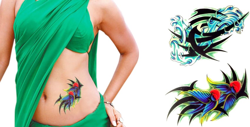 40 Awesome Waist Tattoos For Girls