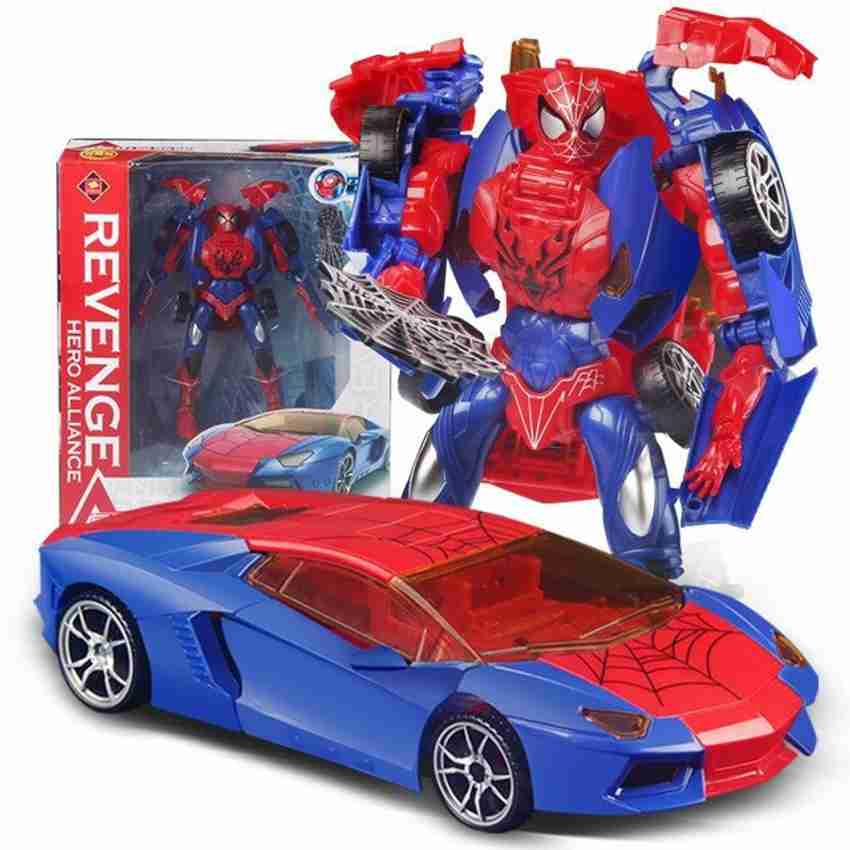 Spiderman transformer car store