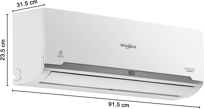 whirlpool 1.5 ton magicool elite pro