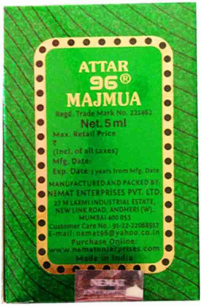 NEMAT Majmua 96 5ml Long Lasting Attar Floral Attar Price in India