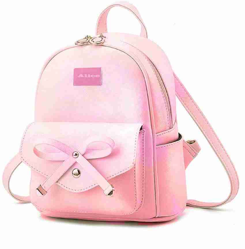 Redlicchi Fashion Backpack Cute Mini Leather Backpack Purse  for Women Waterproof Multipurpose Bag - Multipurpose Bag