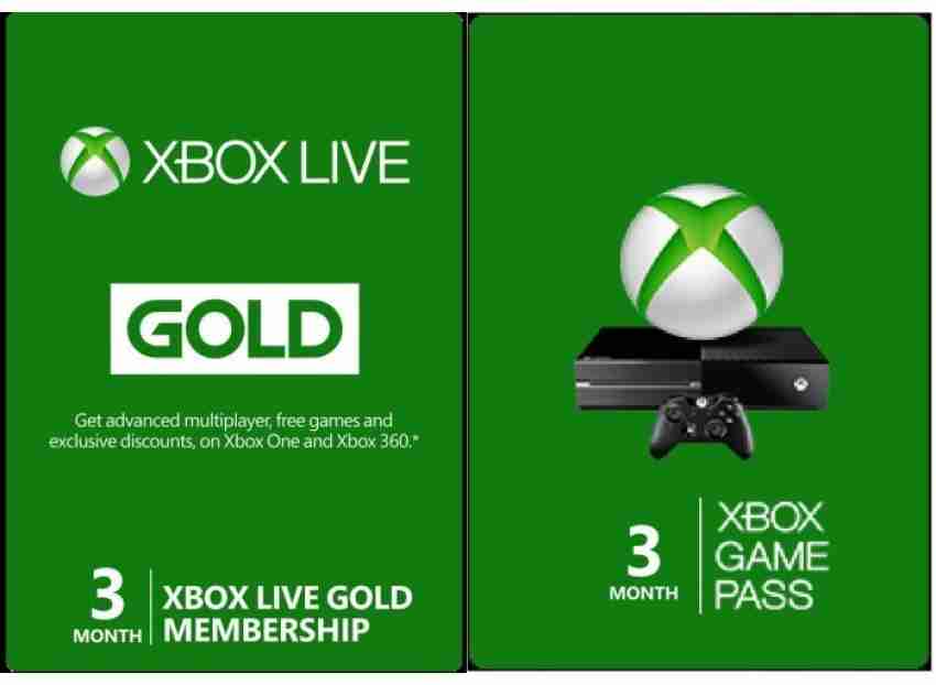 Xbox 360 hot sale live pass