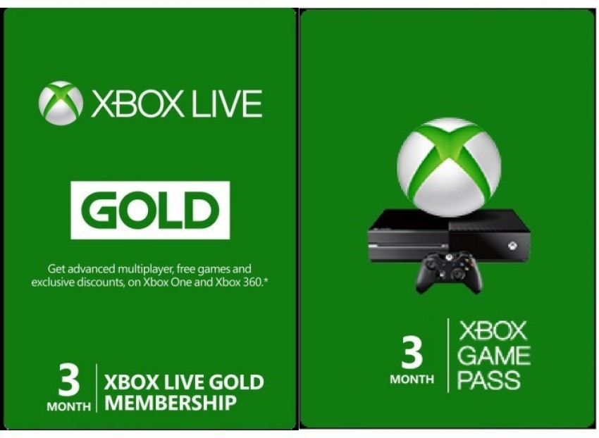 Xbox live 3 online month code free