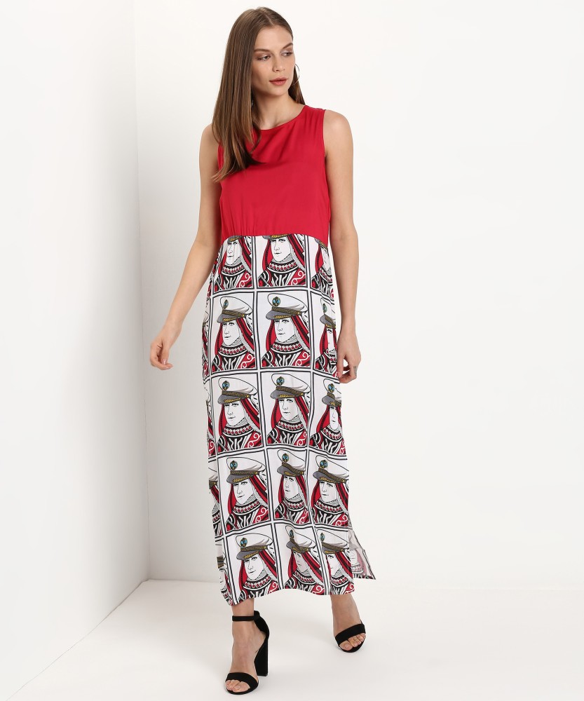 Akkriti by pantaloons shop printed maxi dress