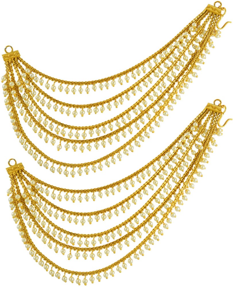 Gold side ear hot sale chain designs with price