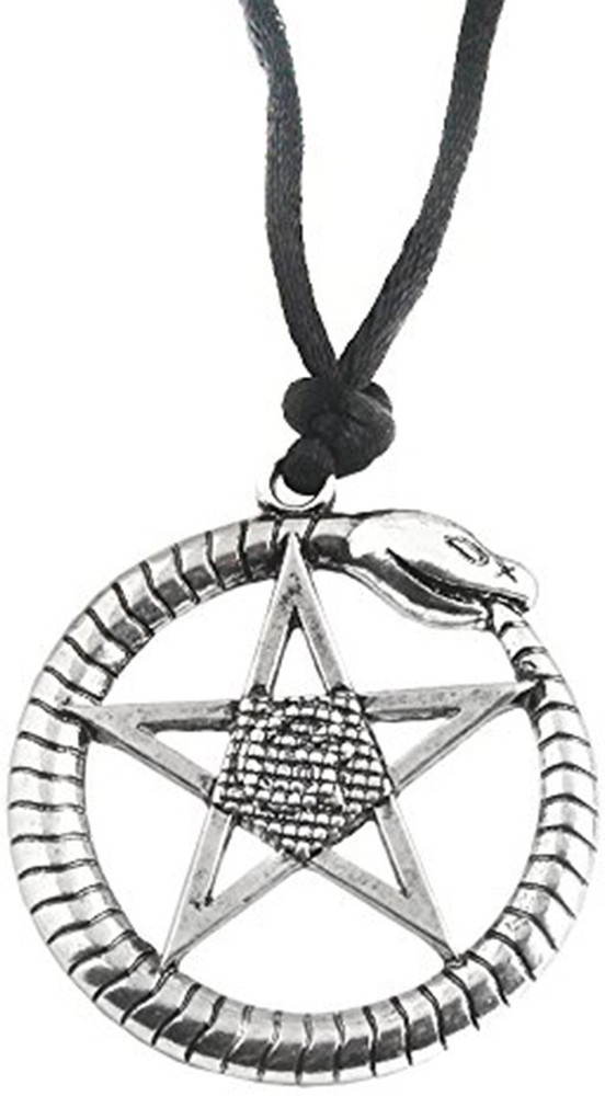 Devil on sale star necklace