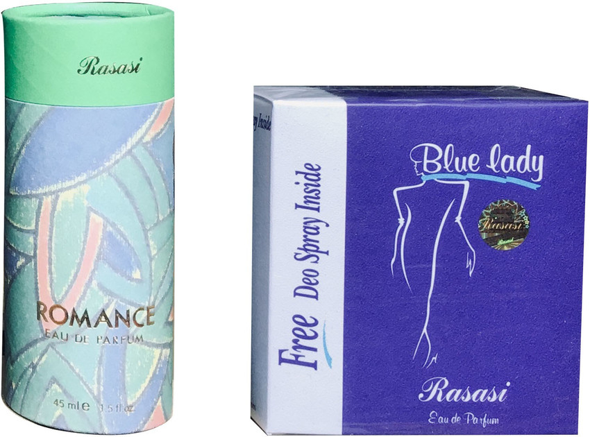 Romance blue perfume store