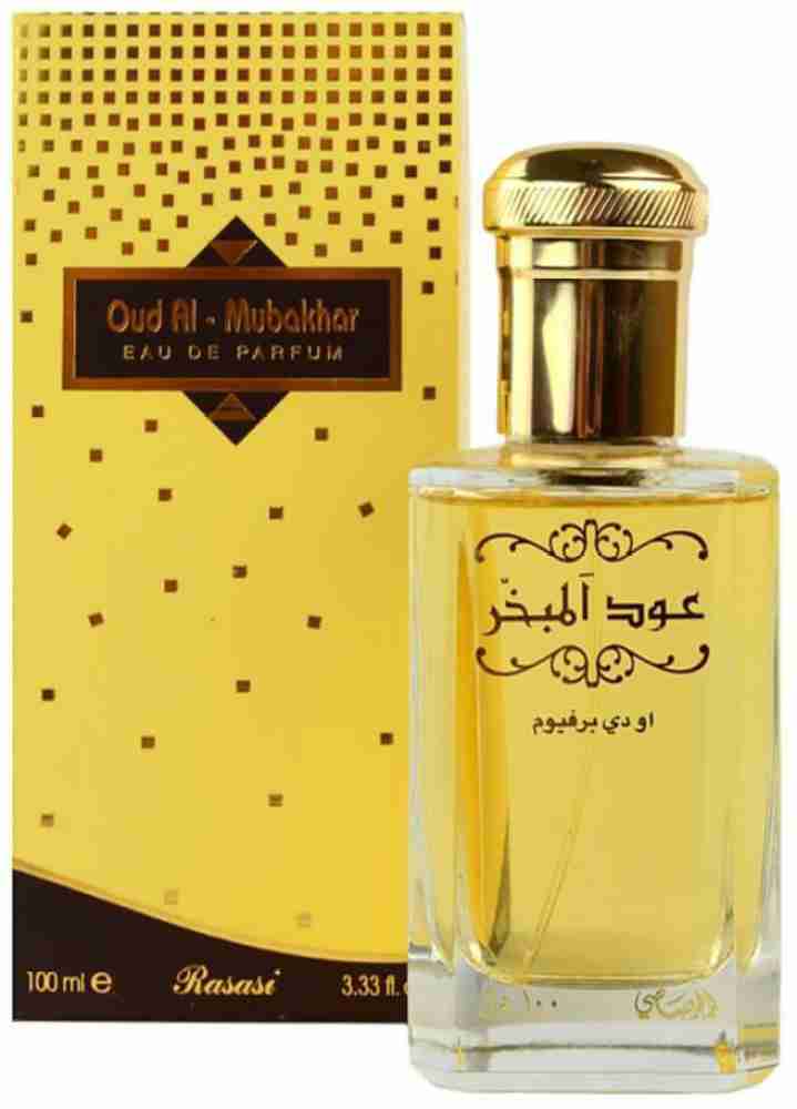 Buy RASASI Oud Al Mubakhar Yellow Eau de Parfum 100 ml Online In