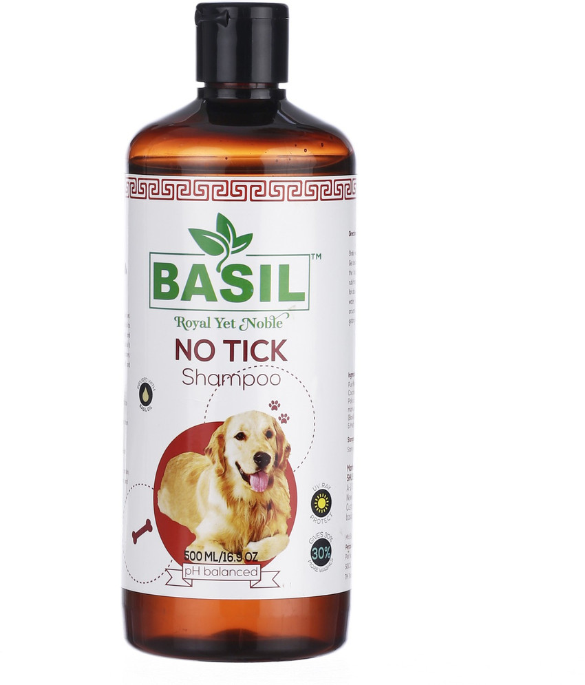 BASIL Conditioning No Tick Shampoo 500 ML Dog Shampoo Price in India Buy BASIL Conditioning No Tick Shampoo 500 ML Dog Shampoo online at Flipkart