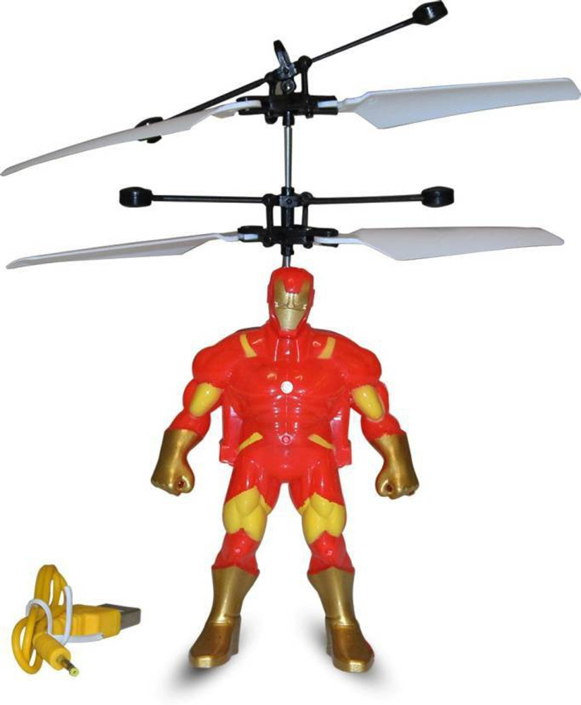 Iron man helicopter toy sale