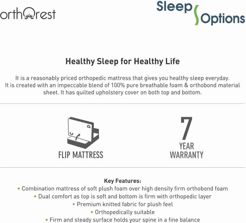 Sleep options memory sales foam mattress