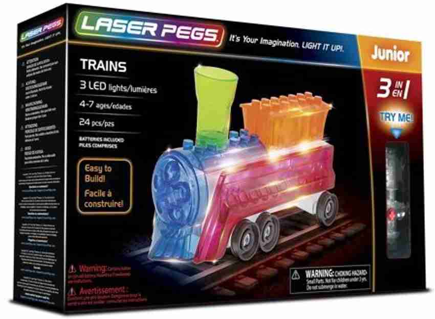Laser Pegs 3 in 1 Trains 3 in 1 Trains Buy Building blocks toys in India. shop for Laser Pegs products in India. Flipkart