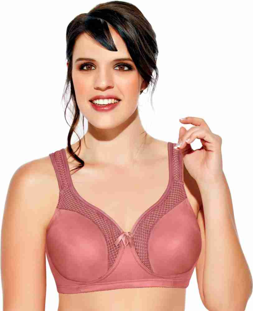 Enamor F135 Full Support Lace Bra - High Coverage Non-Padded Wirefree - Red  36C in Rajkot at best price by Sakhi - Justdial