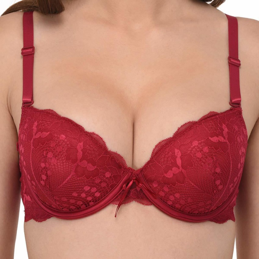 Being Trendy by Intimate Secrets® ® Top Control Pushup Lace Bra Women Push- up Lightly Padded Bra - Buy Being Trendy by Intimate Secrets® ® Top Control  Pushup Lace Bra Women Push-up Lightly