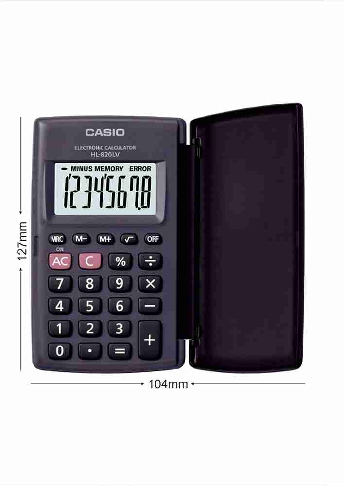 CASIO HL820LV Portable Basic Calculator Basic Flipkart