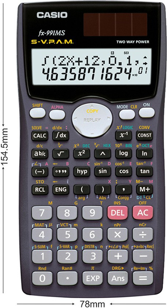 Flipkart CASIO FX 991MS Scientific Calculator Scientific