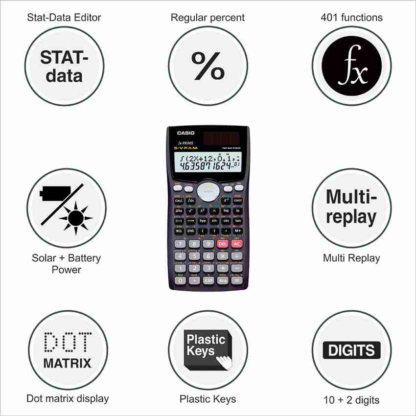 Casio scientific calculator hotsell 991ms