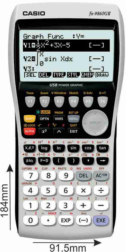Casio fx9860gii sd shop