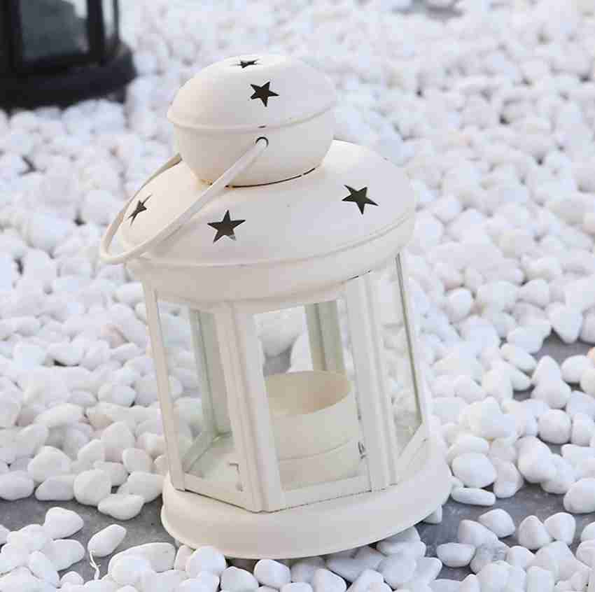 White Hexagon Mini Lantern (Set Of 6) Kate Aspen, 56 OFF