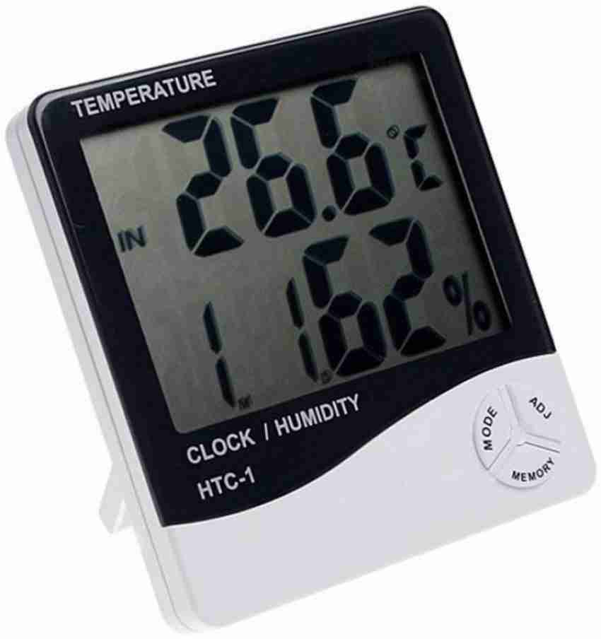 Accurate Digital Thermometer And Hygrometer With Lcd Display And