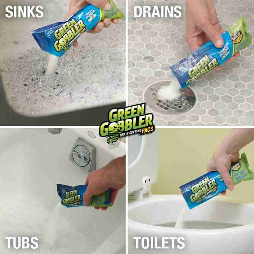 Green Gobbler Drain Clog Dissolver, Drain Opener-Cleaner ,Toilet