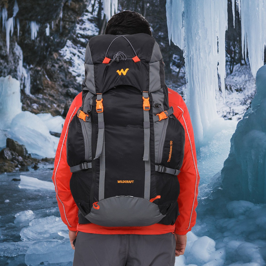 Wildcraft Trailblazer 50 Rucksack 51 L Black Price in India