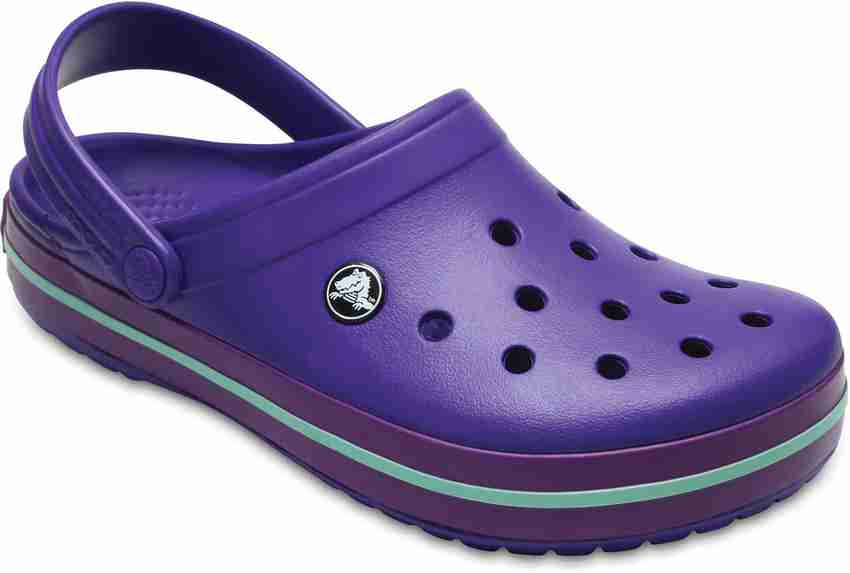 Dark purple clearance crocs