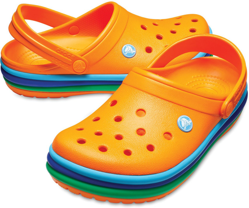 Orange crocs discount size 11