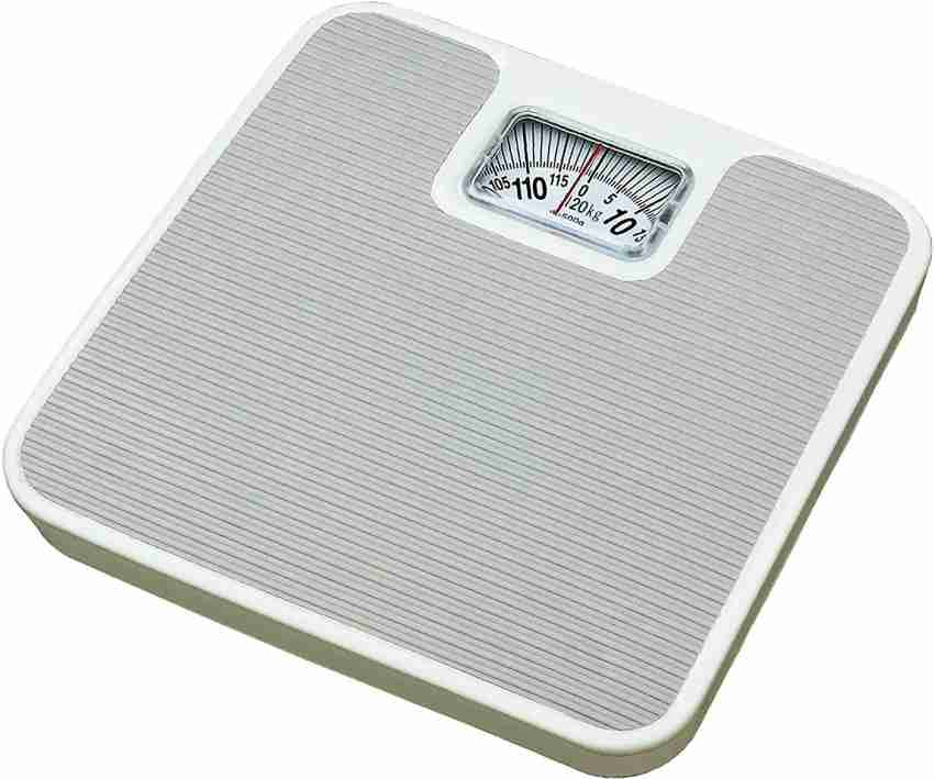 Qozent Weight Scale- 120 Kg Capacity Analog Weight Machine For