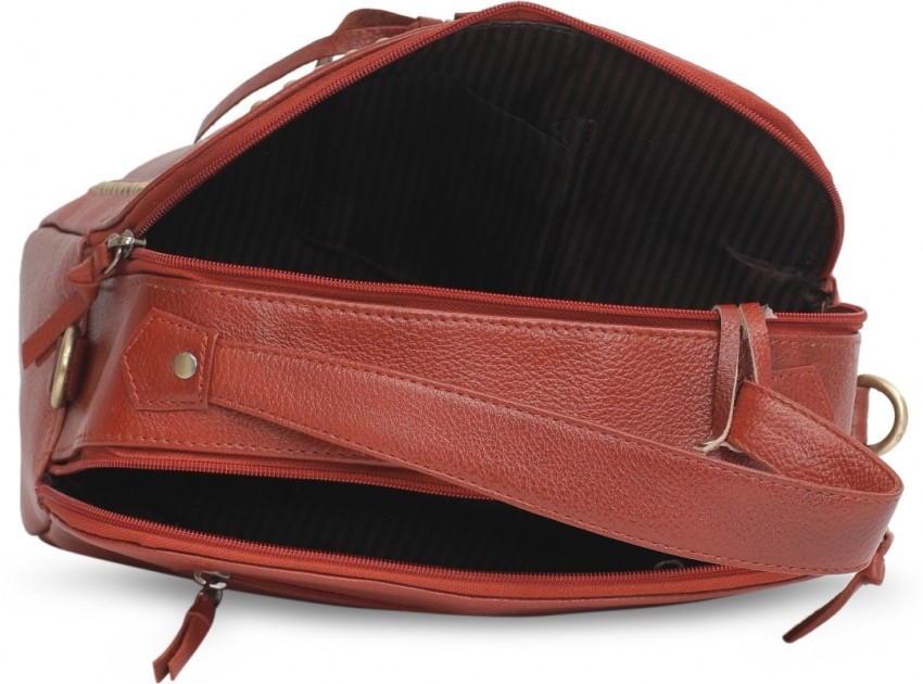 zygma Pure Leather Sling Bag For Women - Genuine Leather