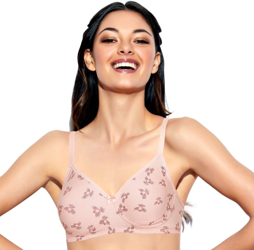 Enamor Women's Side Support Shaper Cotton Printed Full Coverage Bra –  Online Shopping site in India