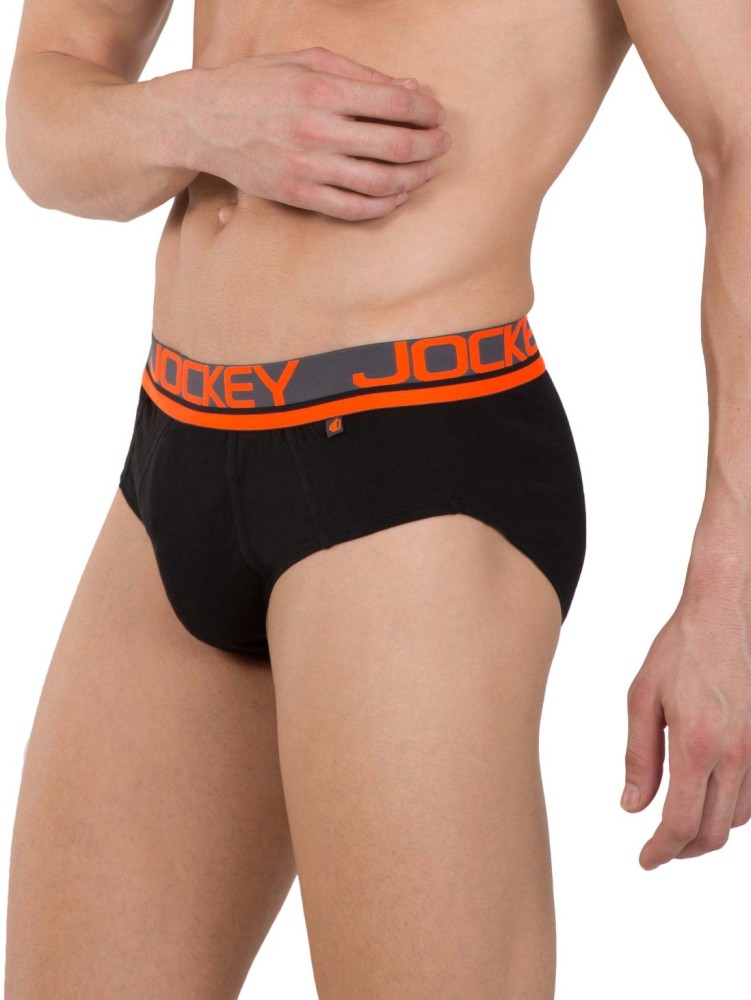 JOCKEY Men FP01 Brief - Buy Black & Rich Royal Blue JOCKEY Men FP01 Brief  Online at Best Prices in India