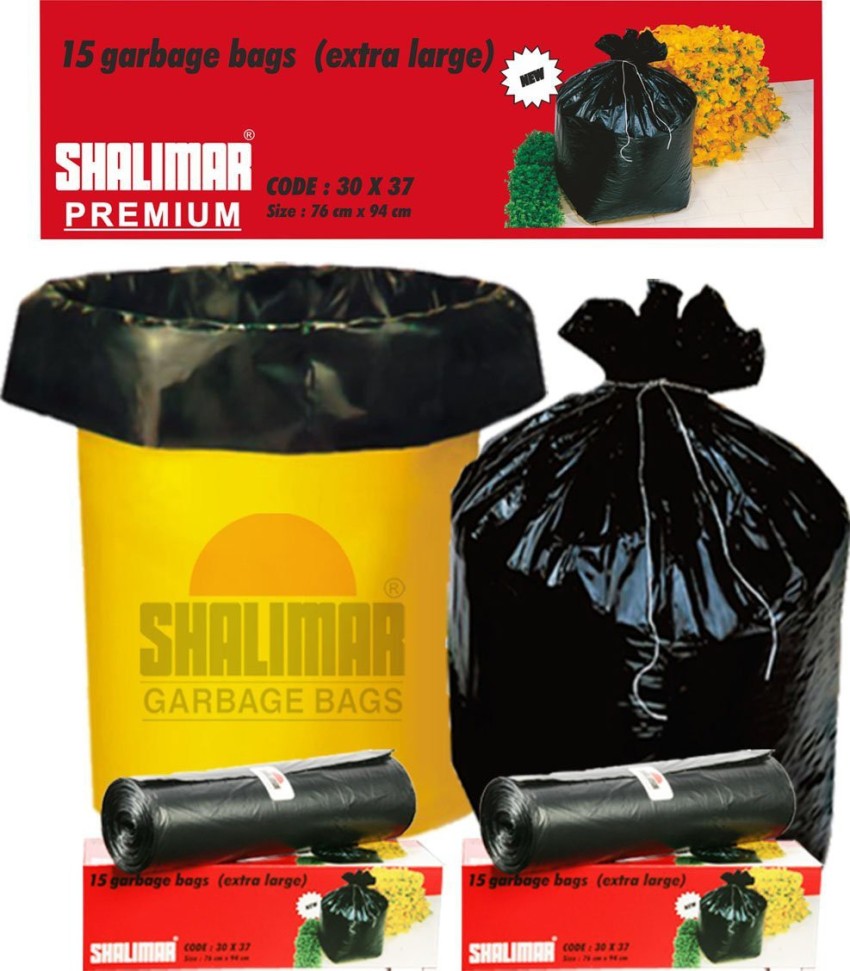 Zureni OXO-Biodegradable Garbage Dustbin Bags (61 x 81 cm Black, 10 x 15  Pcs/Roll) Large 10 L Garbage Bag Price in India - Buy Zureni  OXO-Biodegradable Garbage Dustbin Bags (61 x 81