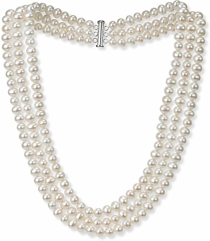 Pearl necklace sales set flipkart