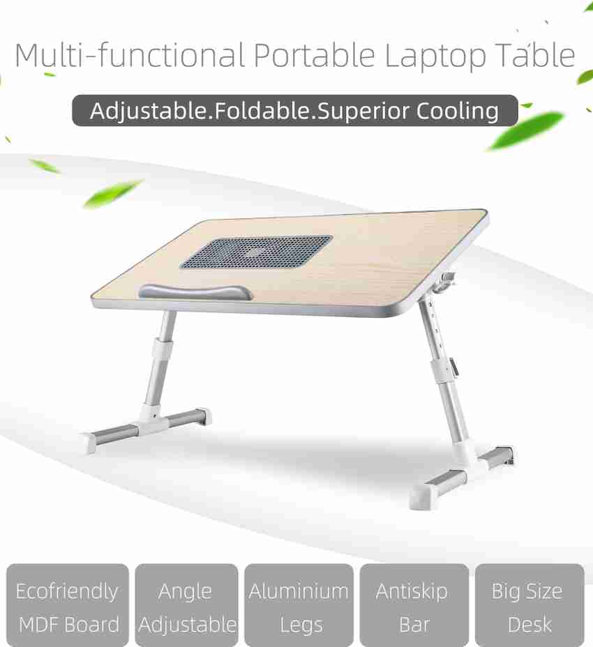 Furncentral wood portable clearance laptop table