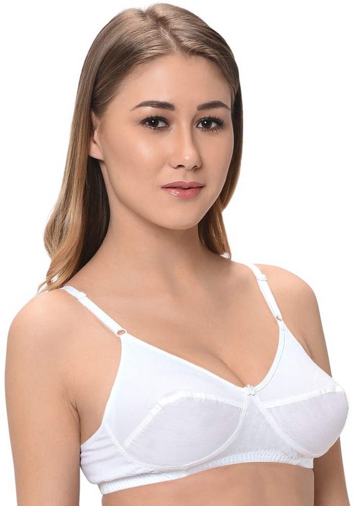 kalyani Women T-Shirt Non Padded Bra (White)