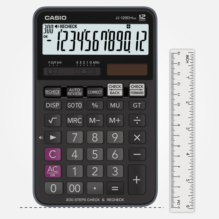 Flipkart CASIO JJ 120DPLUS Desktop Basic Calculator Basic