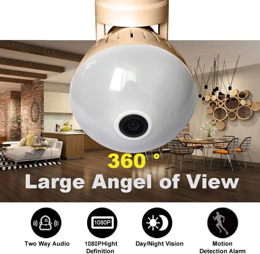 Light fixture spy camera online
