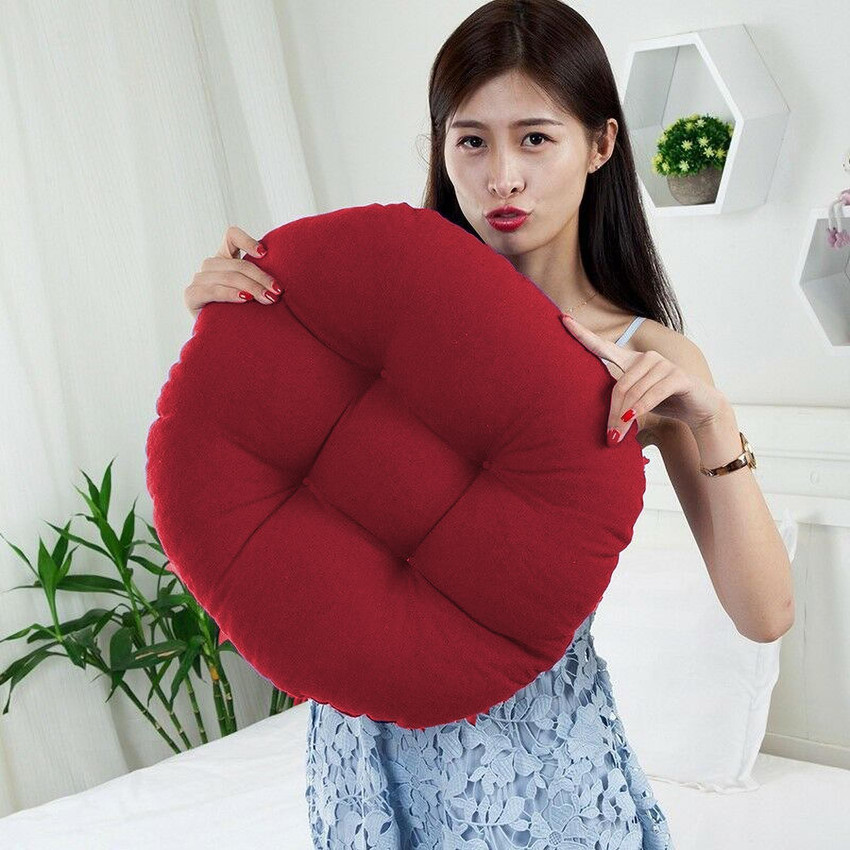 Round chairs sales with cushion