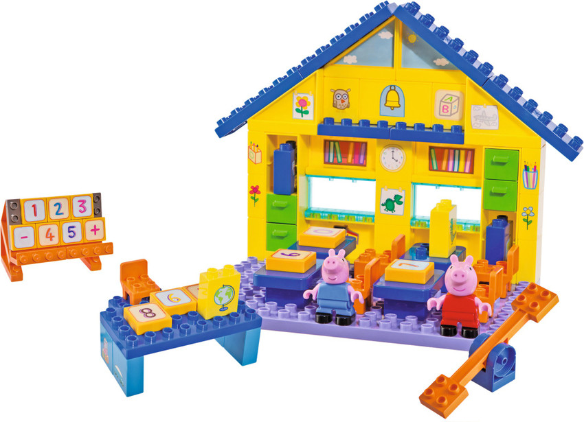 Peppa pig classroom construction set new arrivals