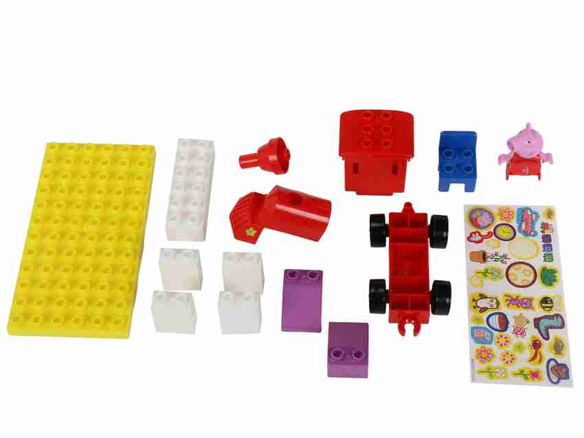 Peppa pig train station construction hotsell set