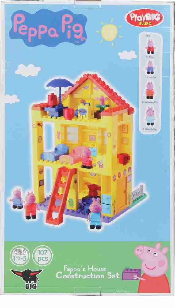 Peppa pig blocks mega house lego sales