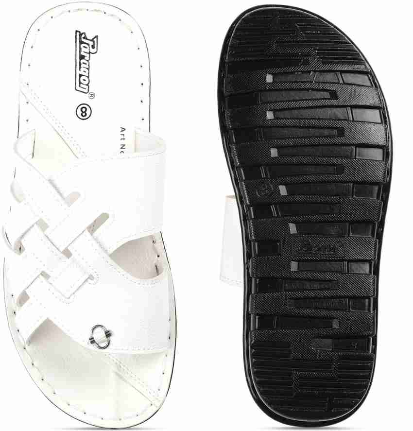 Paragon white slippers online